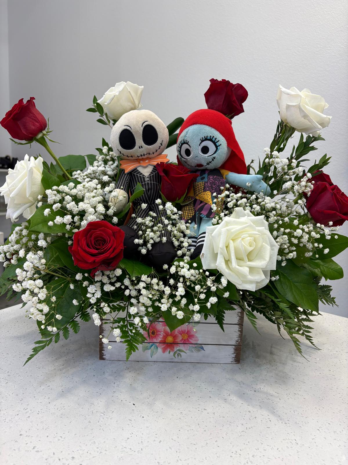 Jack & sally arrangement