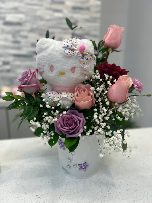 Pink Hello Kitty Arrengment